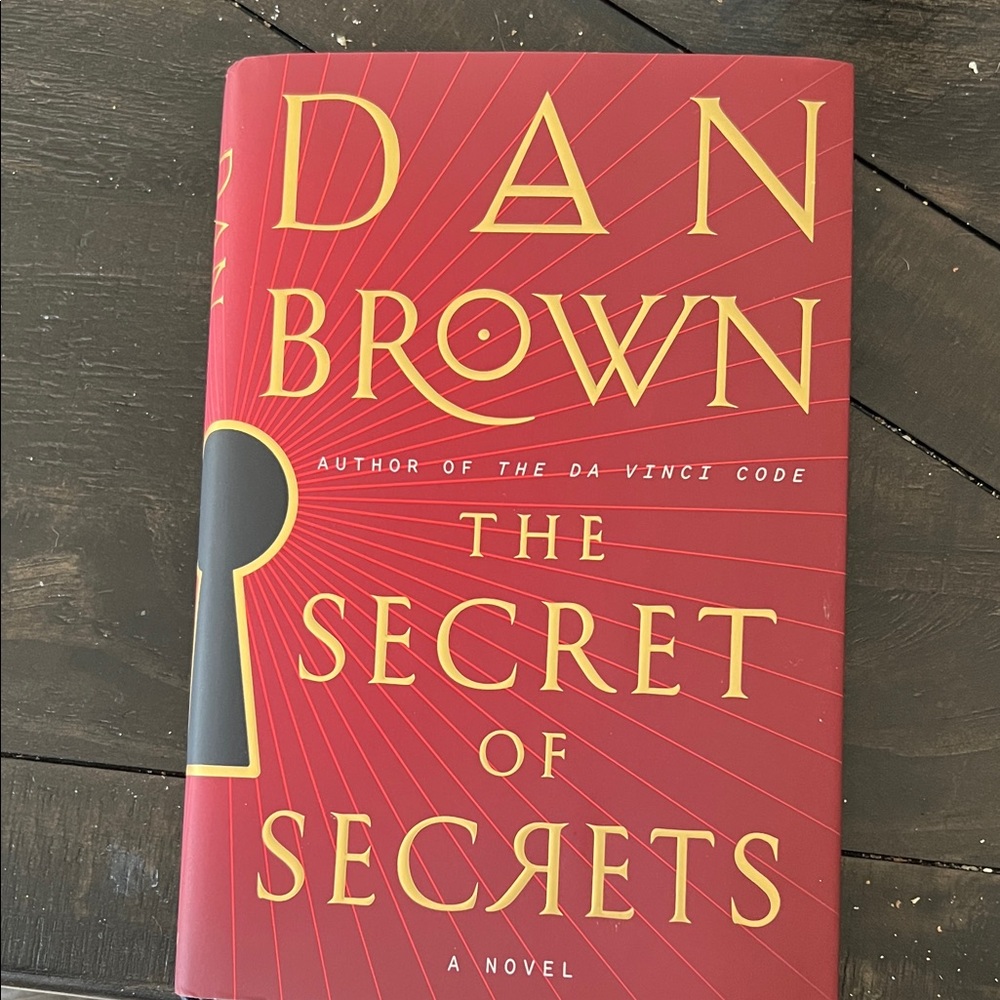 Red Hardcover Novel